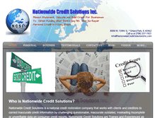 Tablet Screenshot of nationwidecreditsolutionsinc.com